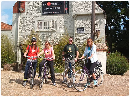 Cycling on the Boudicca Holiday