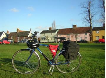 Pannier self carry holidays with UK Cycling Holidays